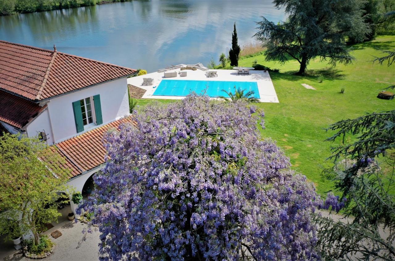 Domaine Du Beau Rivage Bed and Breakfast Le Temple-sur-Lot Exterior foto